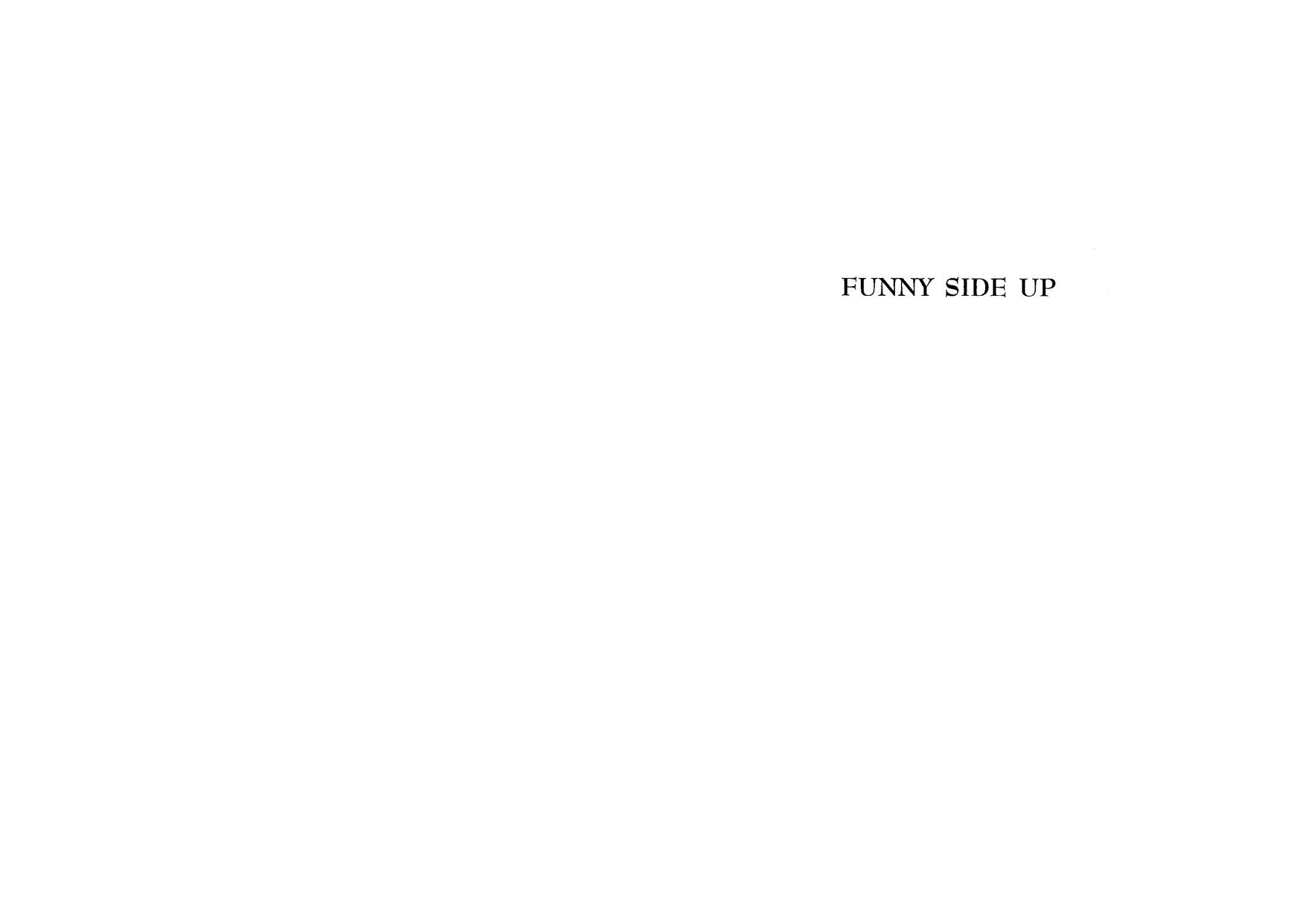 FUNNY SIDE UP - ENG - RUSKIN BOND : RUSKIN BOND : Free Download, Borrow,  and Streaming : Internet Archive